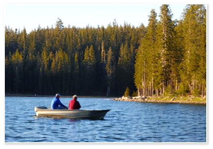 lake near our campground