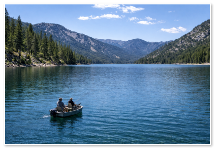 nearby lake